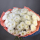 Букет из 15 кустовых хризантем сорта Алтай