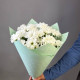 Букет из 5 кустовых хризантем ромашкой